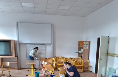 Stěhování a úklid tříd