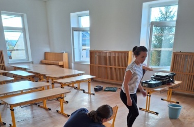 Stěhování a úklid tříd