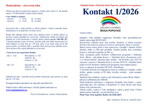 KONTAKT - září 2026