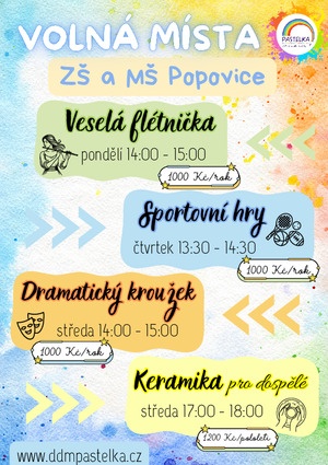 Kroužky - DDM Pastelka