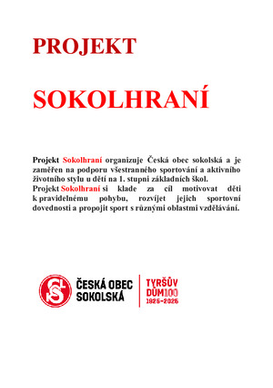 Projekt SOKOLHRANÍ